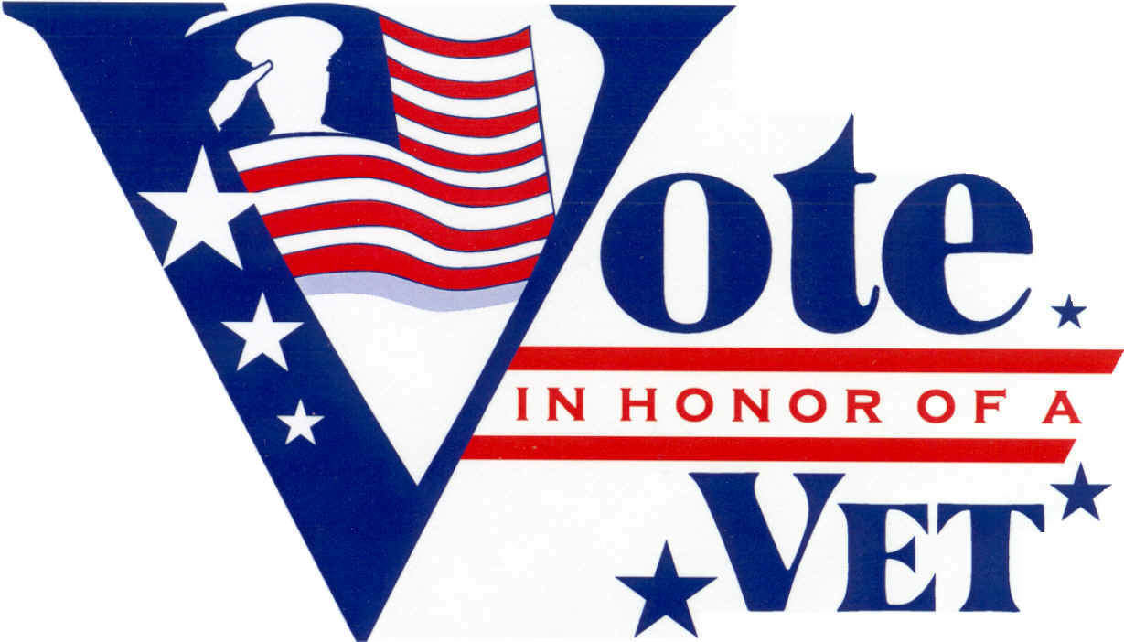 Vote in Honor of a Vet Logo